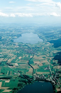 Der Baldeggersee (Luftaufnahme)