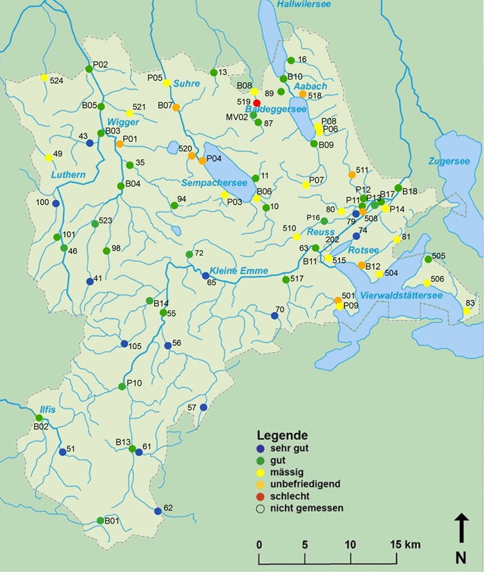 Gewässerbiologie Messnetz
